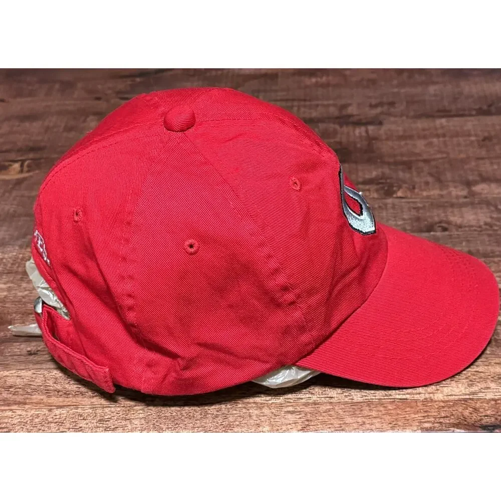 Signatures Ohio State Buckeyes Adjustable Red Baseball Hat